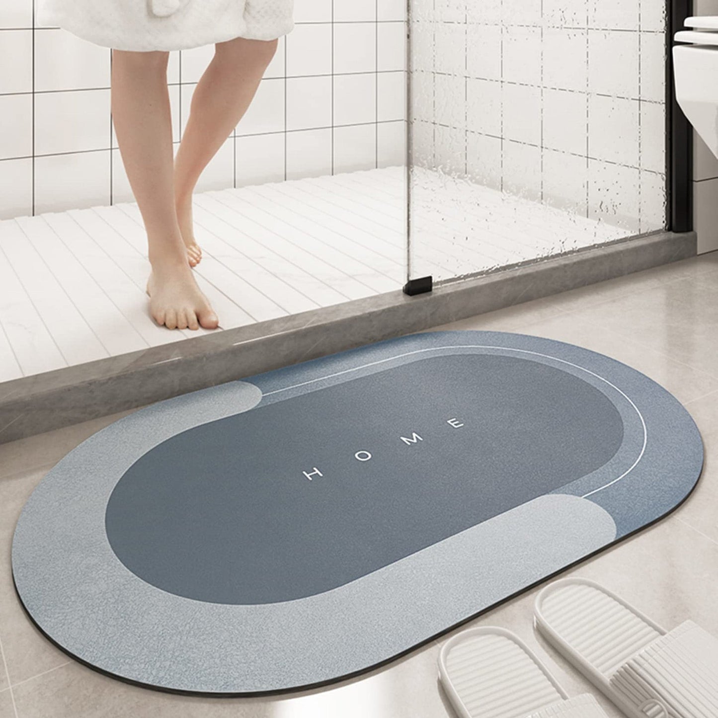 Tapis de salle de bain magique